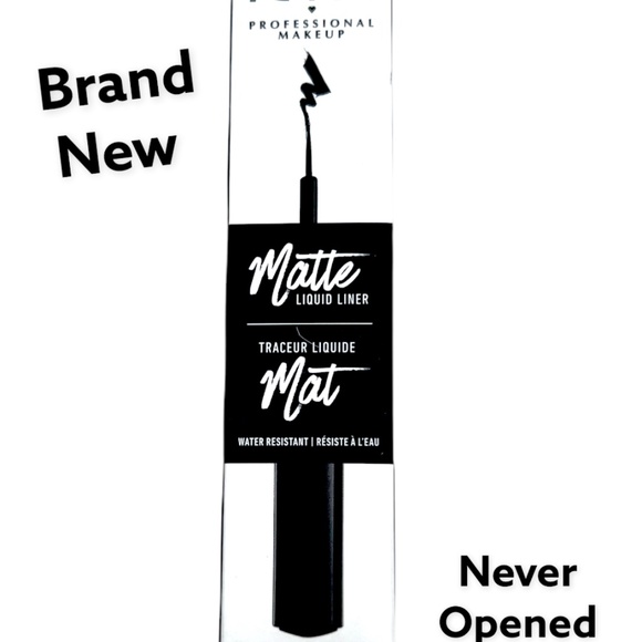 NEW!!!! DISCONTINUED NYX MATTE LIQUID EYELINER - BLACK - Picture 1 of 4